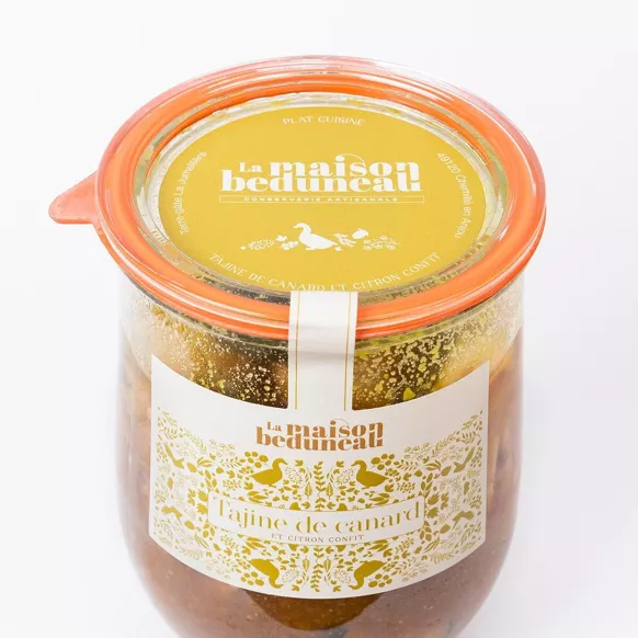 Tajine de canard et citron confit