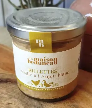 Tartinable rillettes de volaille à l'Anjou blanc