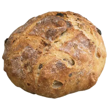 Pain aux noix-noisettes grillées & raisins - 440g